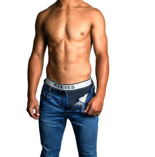 Kix'ies Mesh Trunks herreunderbukser grå