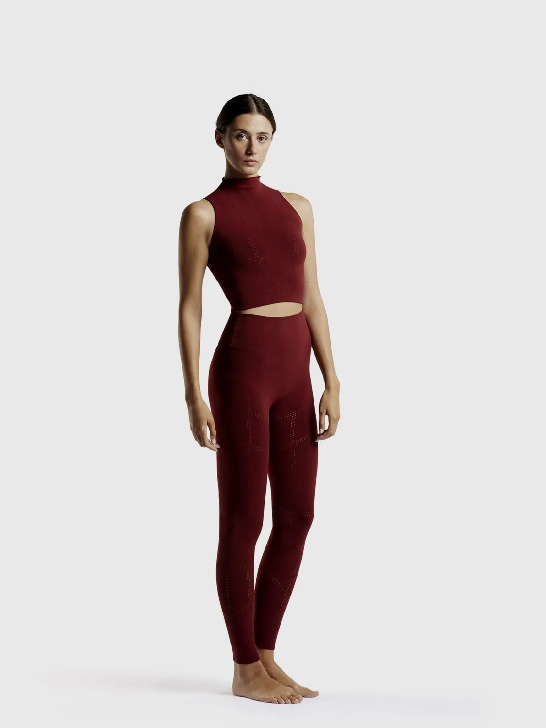 Fogal Genosis leggings højtaljede sømløs sort