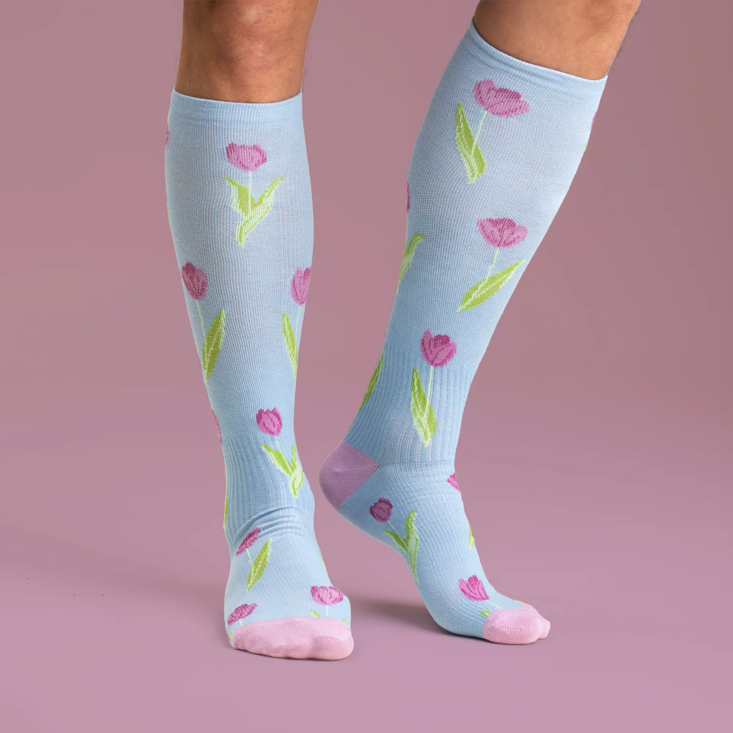 Svensk Husman Tulpan støttestrømper 36-40 mild