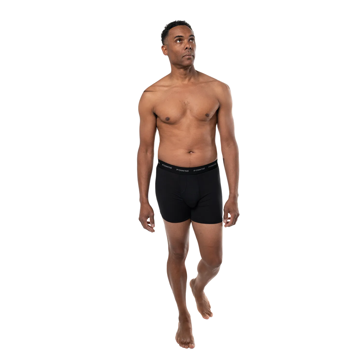Point6 Merino Boxer Briefs underbukser sort uld