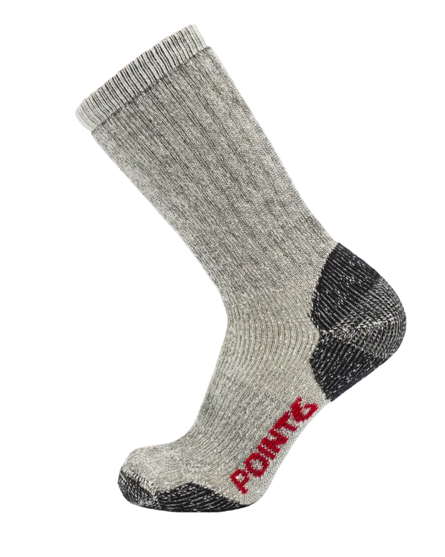 Point6 Core Extra Heavy Crew vandresokker merino kraftig polstring