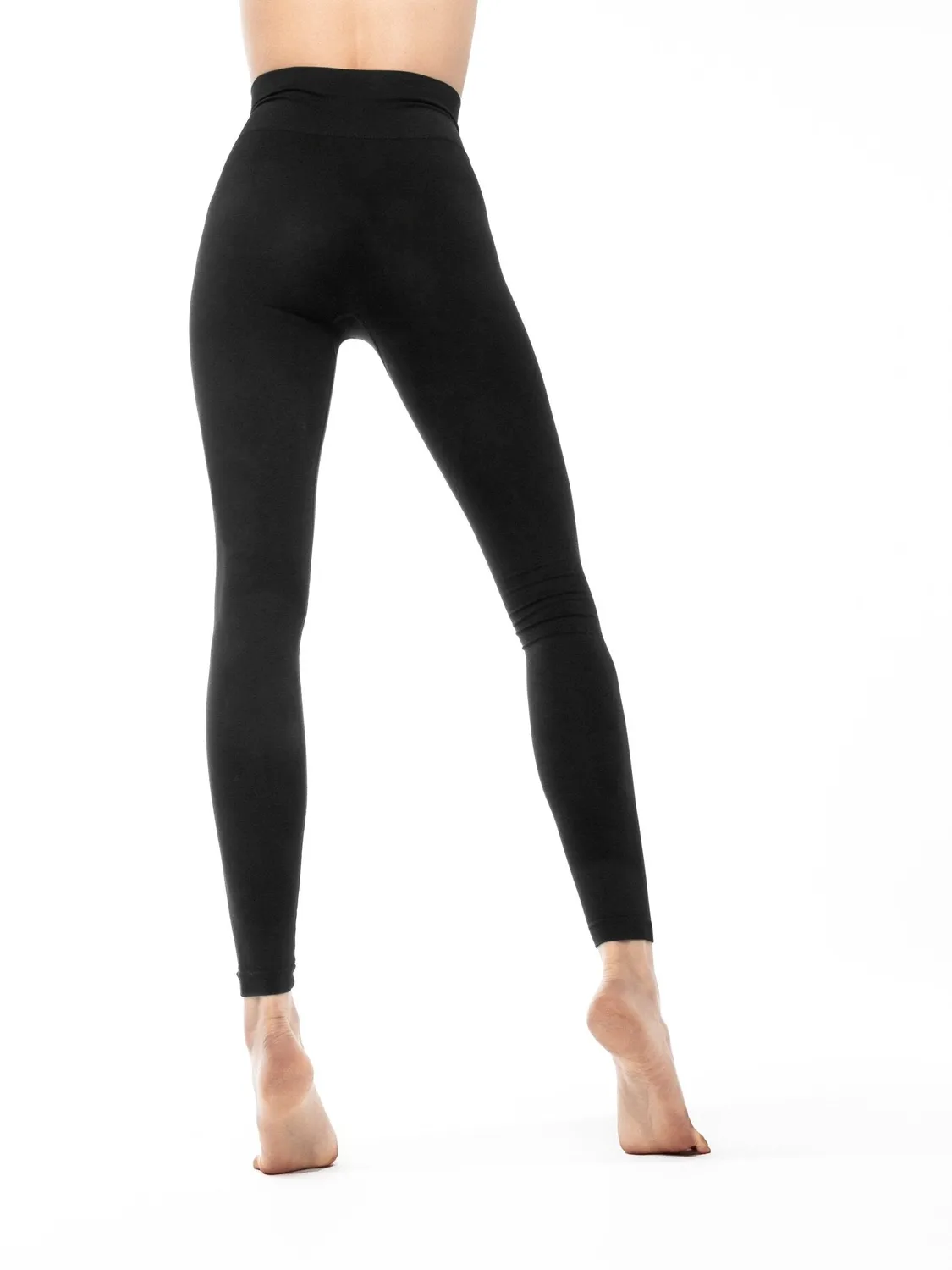 Fogal Serena leggings sort S-M sømløse ultra-bløde