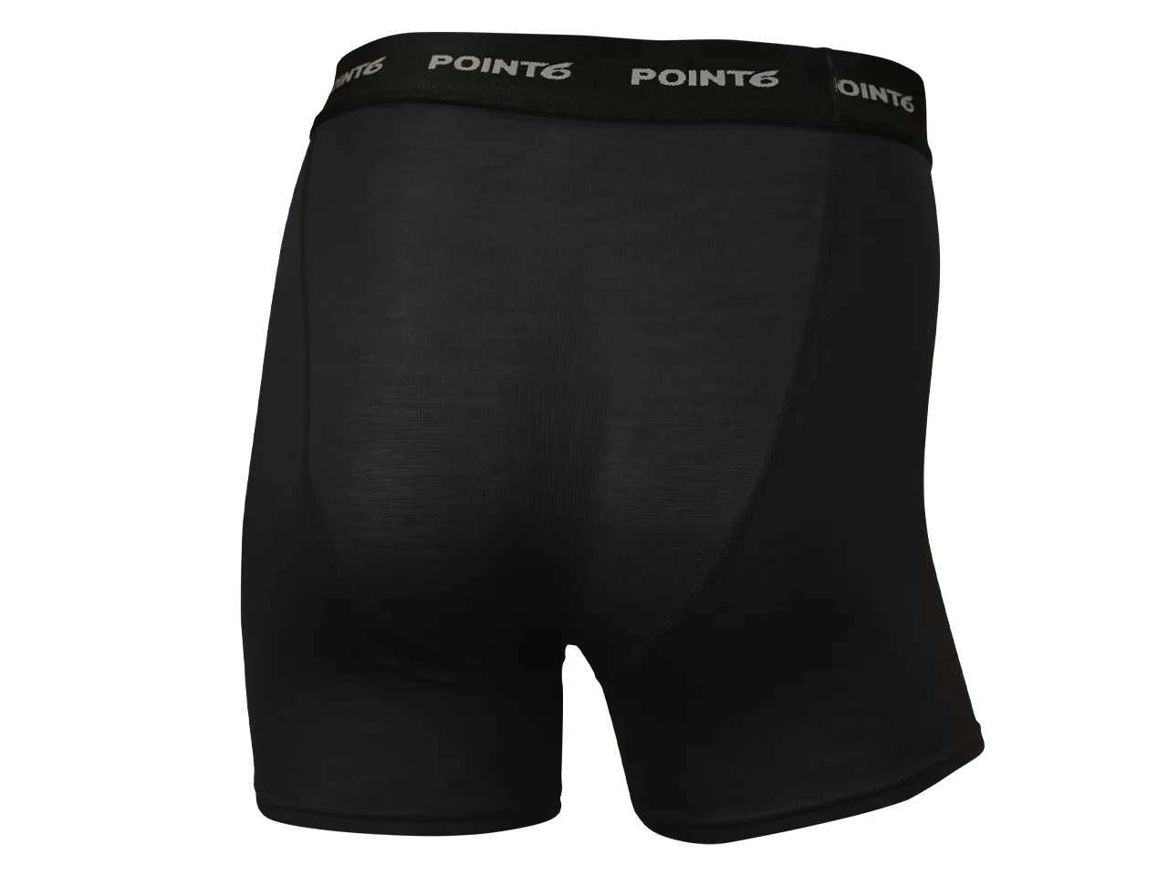 Point6 Merino Boxer Briefs underbukser sort uld