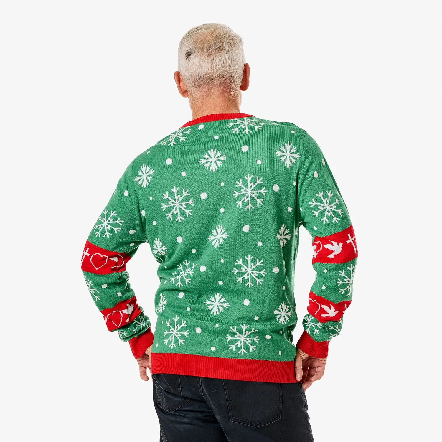 Svensk Husman Idag firar vi Jesus juletrøje herre L akryl