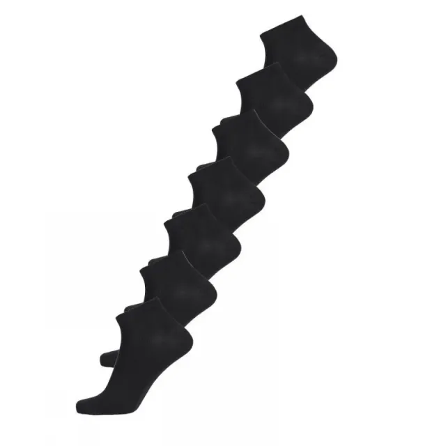 ProActive footies bambus herre strømper 7-pak sort