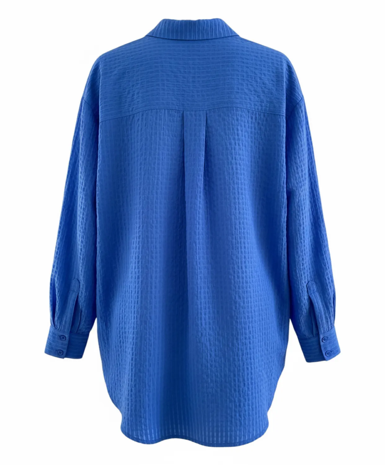 Moi Copenhagen L/S skjorte havblå løs