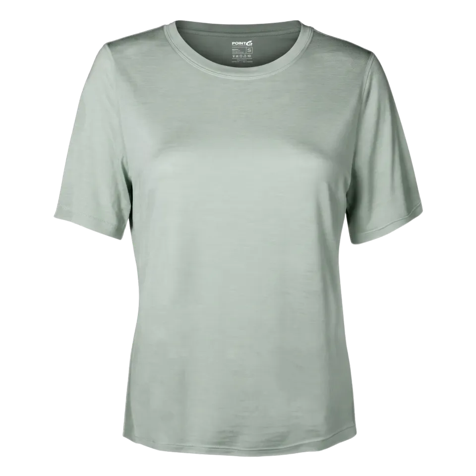 Point6 Merino Tencel t-shirt dame kort ærme UPF45