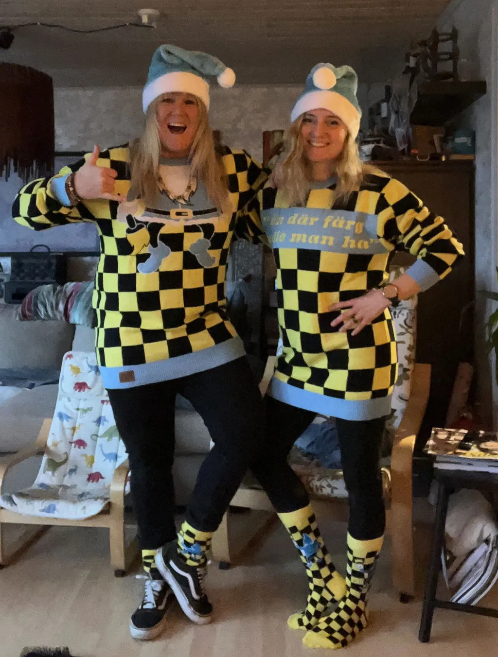 Svensk Husman Julemanden juletrøje herre L
