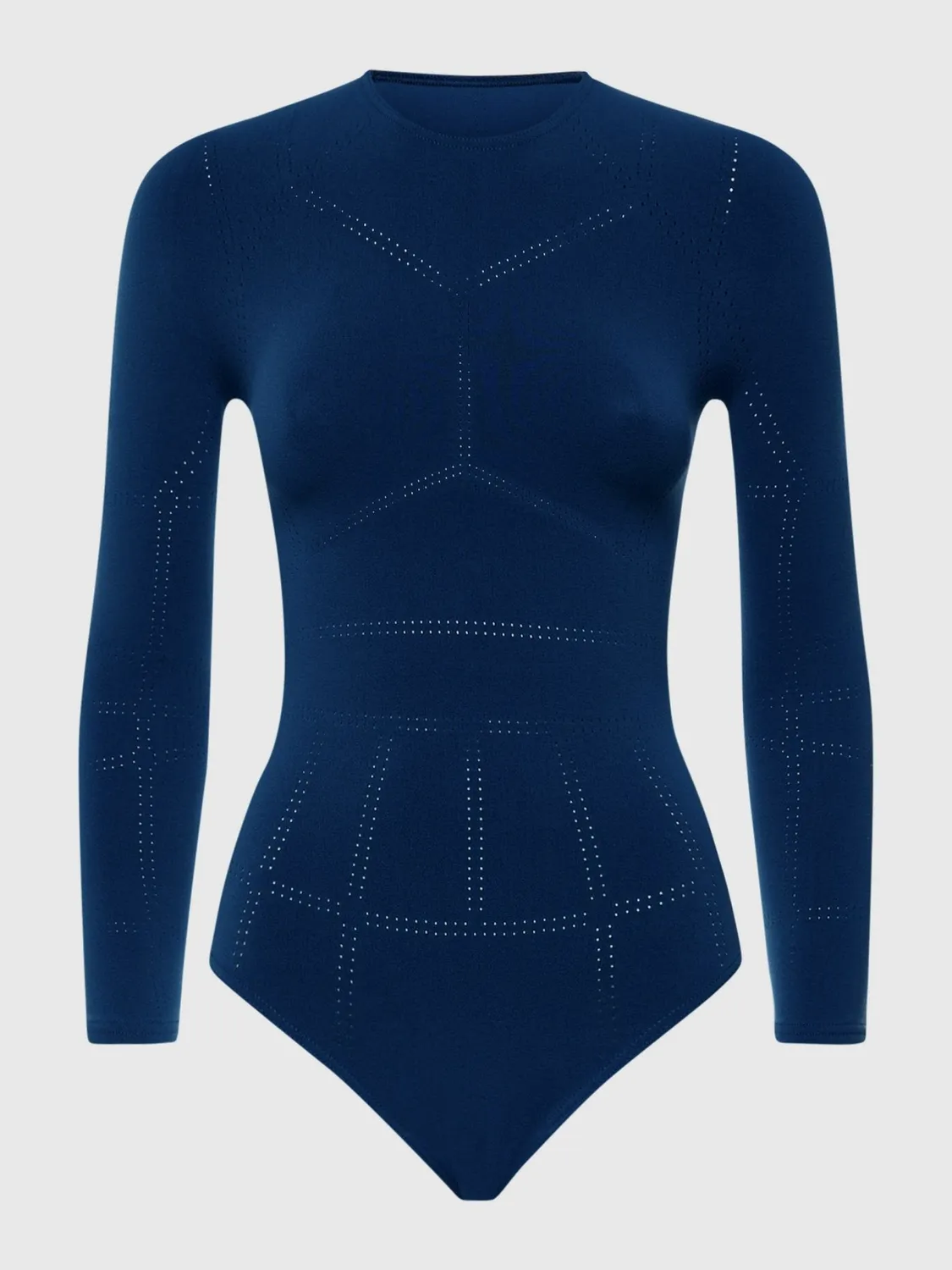 Fogal Carida bodysuit sort S-M – lange ærmer tanga