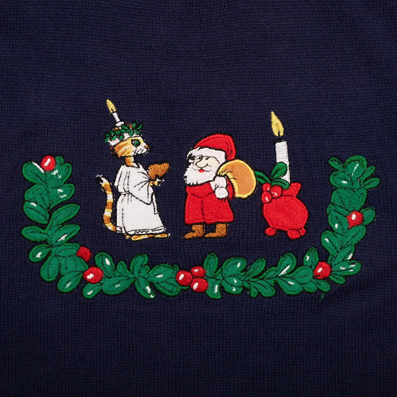 Svensk Husman Findus Lucia juletrøje børn 110/116