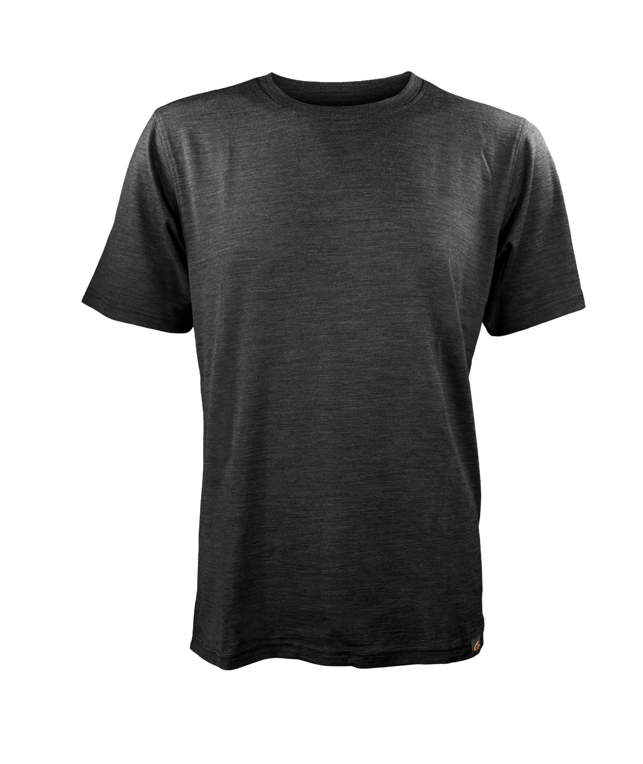 Point6 Alpine Mid-Weight uld t-shirt sort merino
