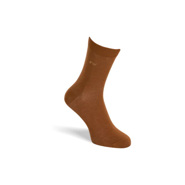 Funq Wear Natural bambussokker tynde brune