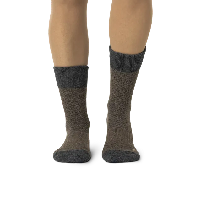 Funq Wear Wide+ Hiking Vandrestrømper Mystic Mocca Bred