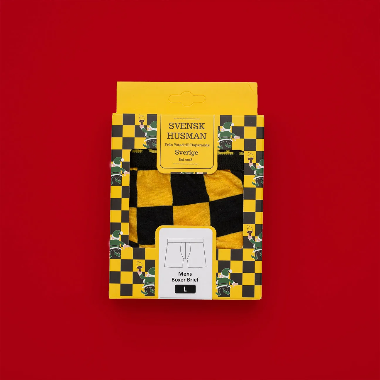 Svensk Husman Tomteverkstad boxershorts 6-pak jul