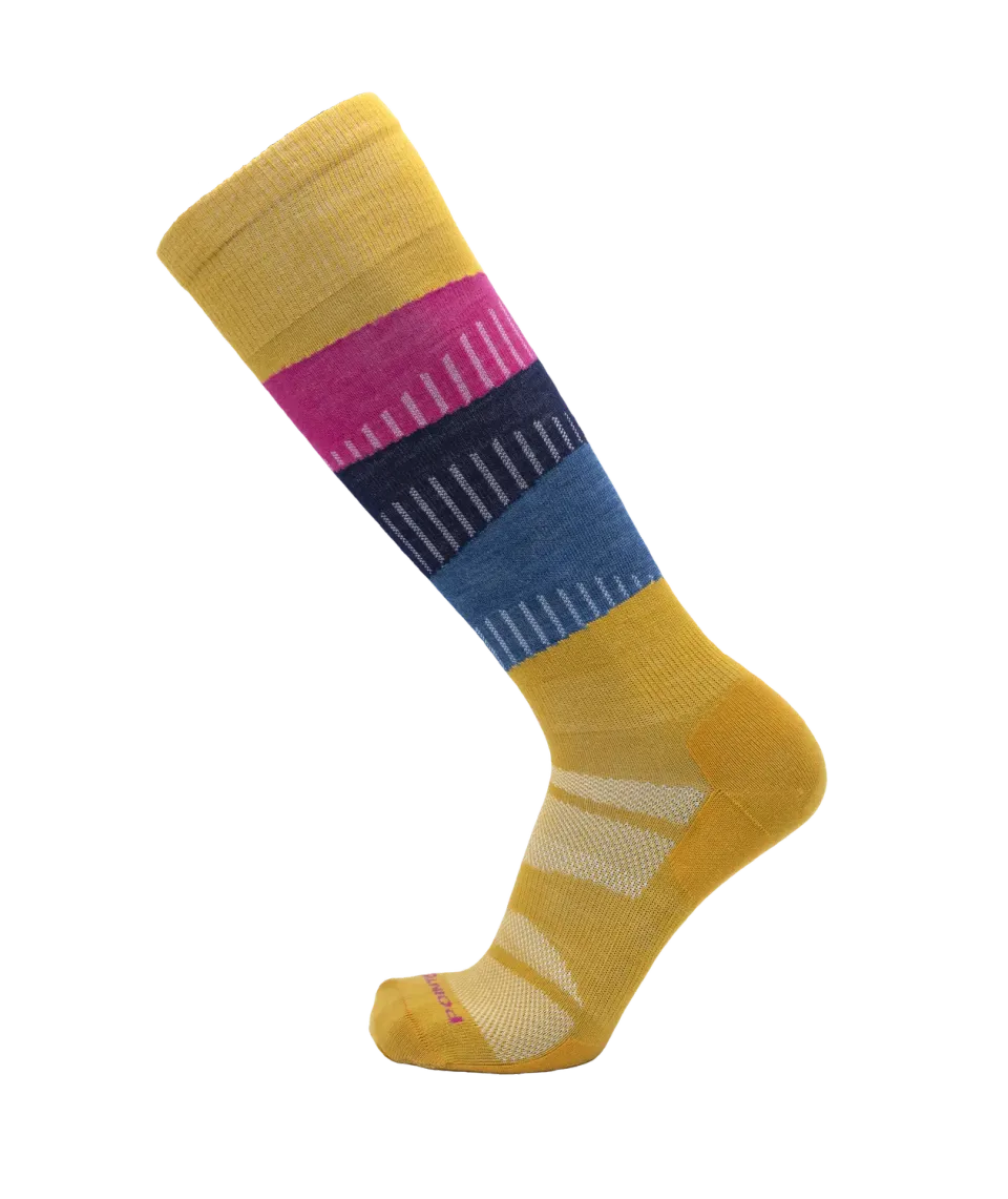 Point6 Horizon Ultra Light skisokker mustard 1 par uld