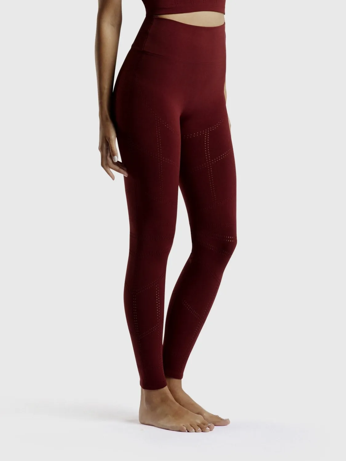 Fogal Genosis leggings højtaljede sømløs sort