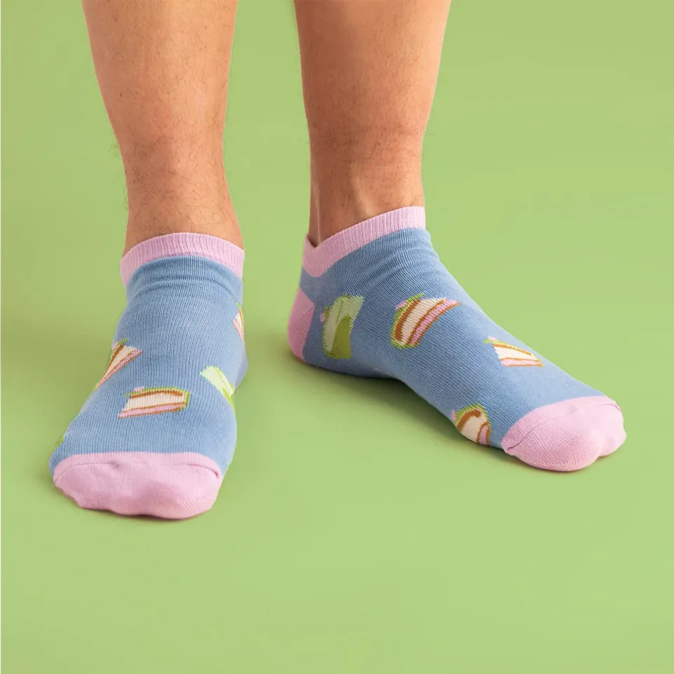 Svensk Husman Prinsessekage sneakersokker 36-40