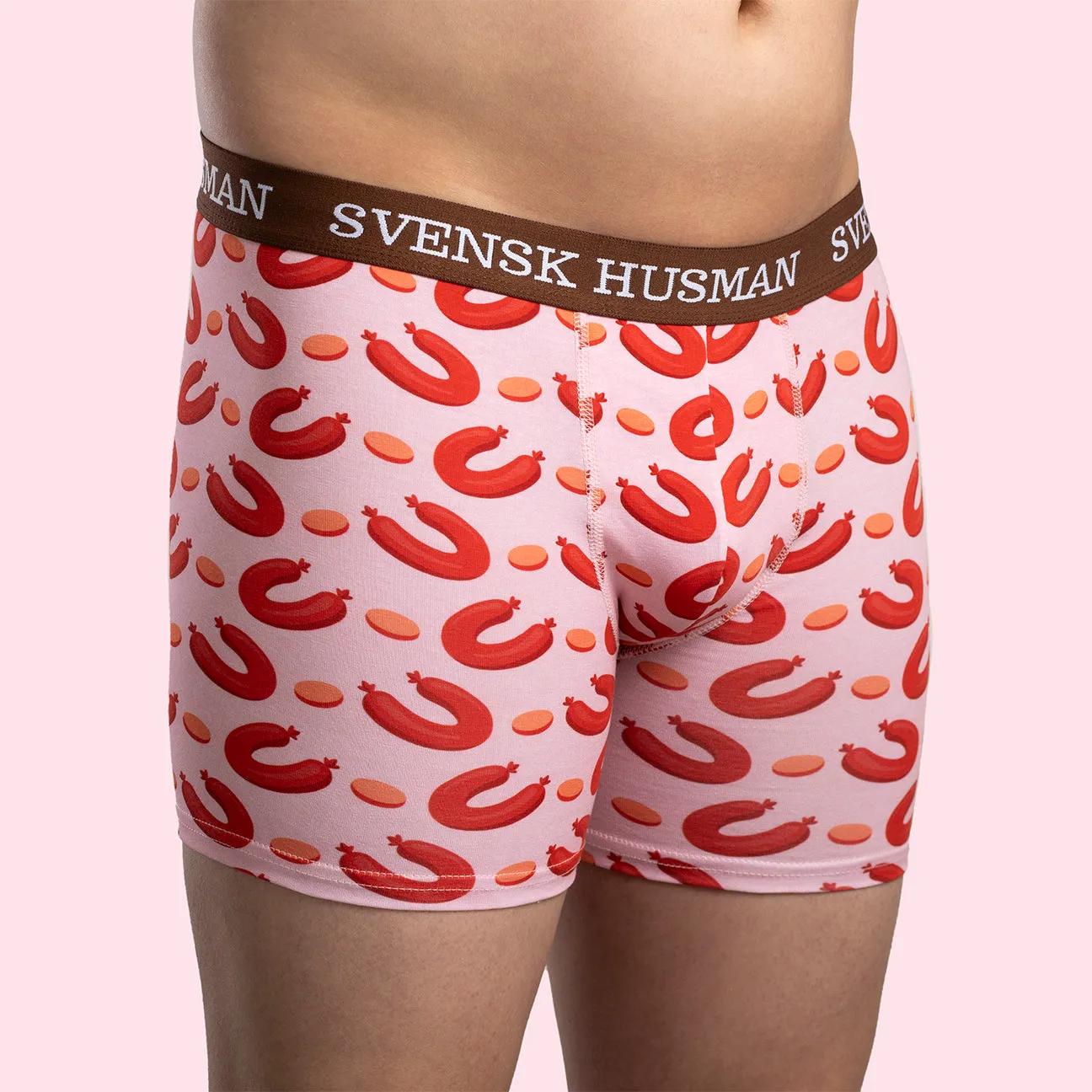Svensk Husman Falukorv boxershorts S sort