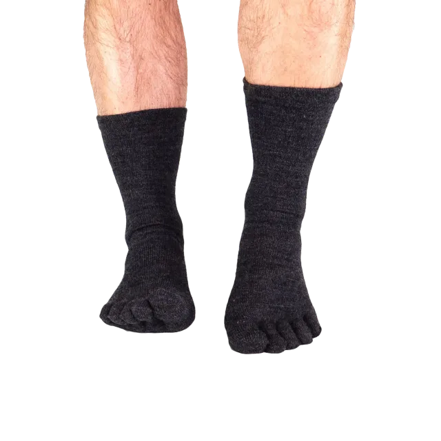Funq Wear Warm Five tåstrømper 35/37 merinoeld
