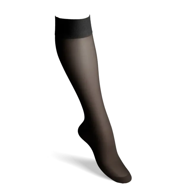 Funq Wear Harmony støttestrømper sort nylon