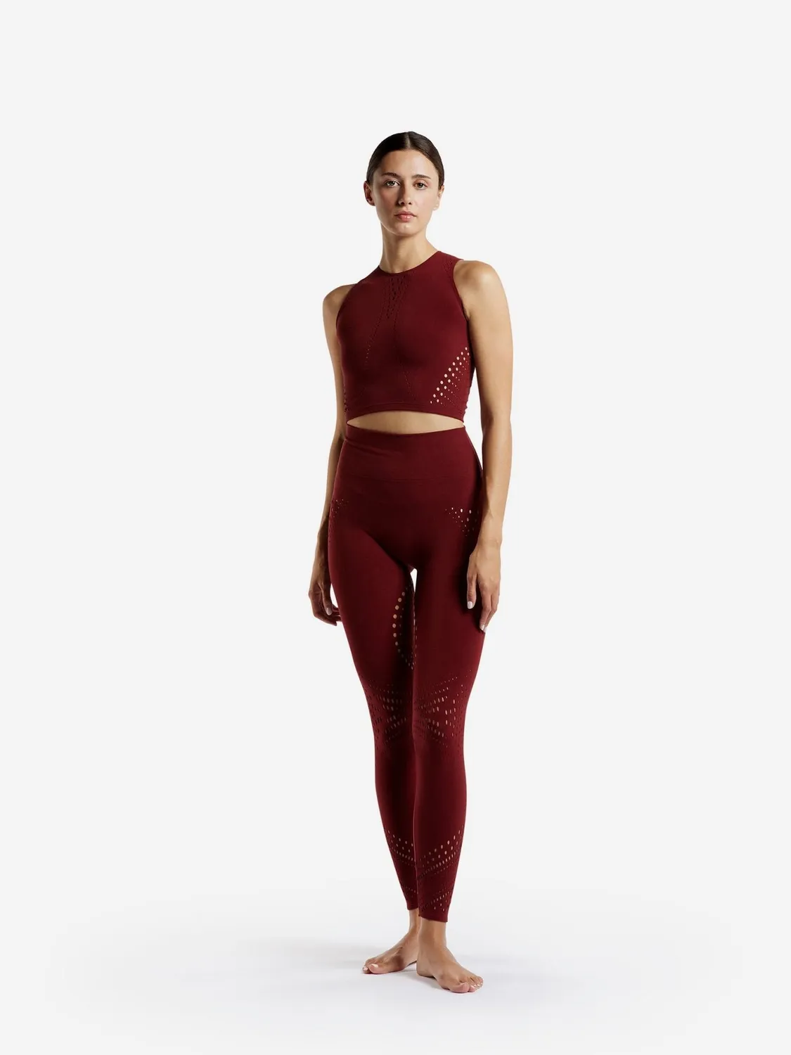 Fogal Osmo crop top seamless medium support 1 stk