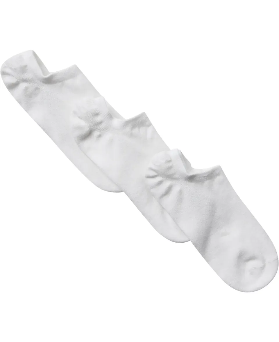 Footies No Show Socks footies hvide 3-pak