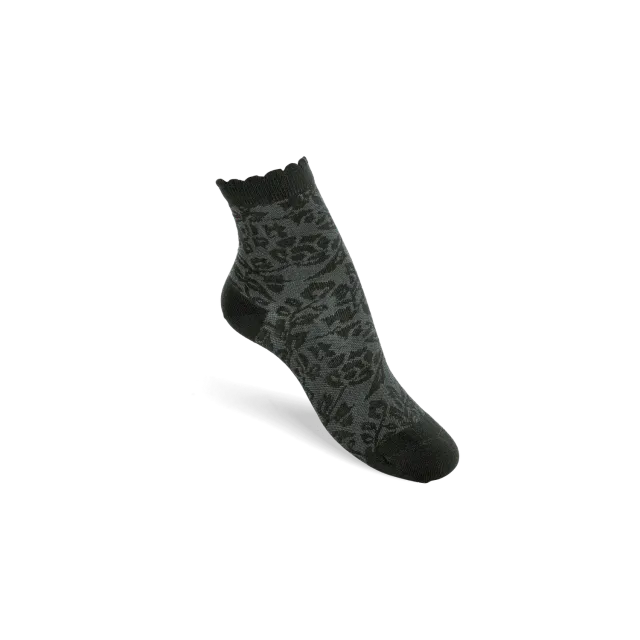 Funq Wear Floral strømper 37/40 bambus grøn