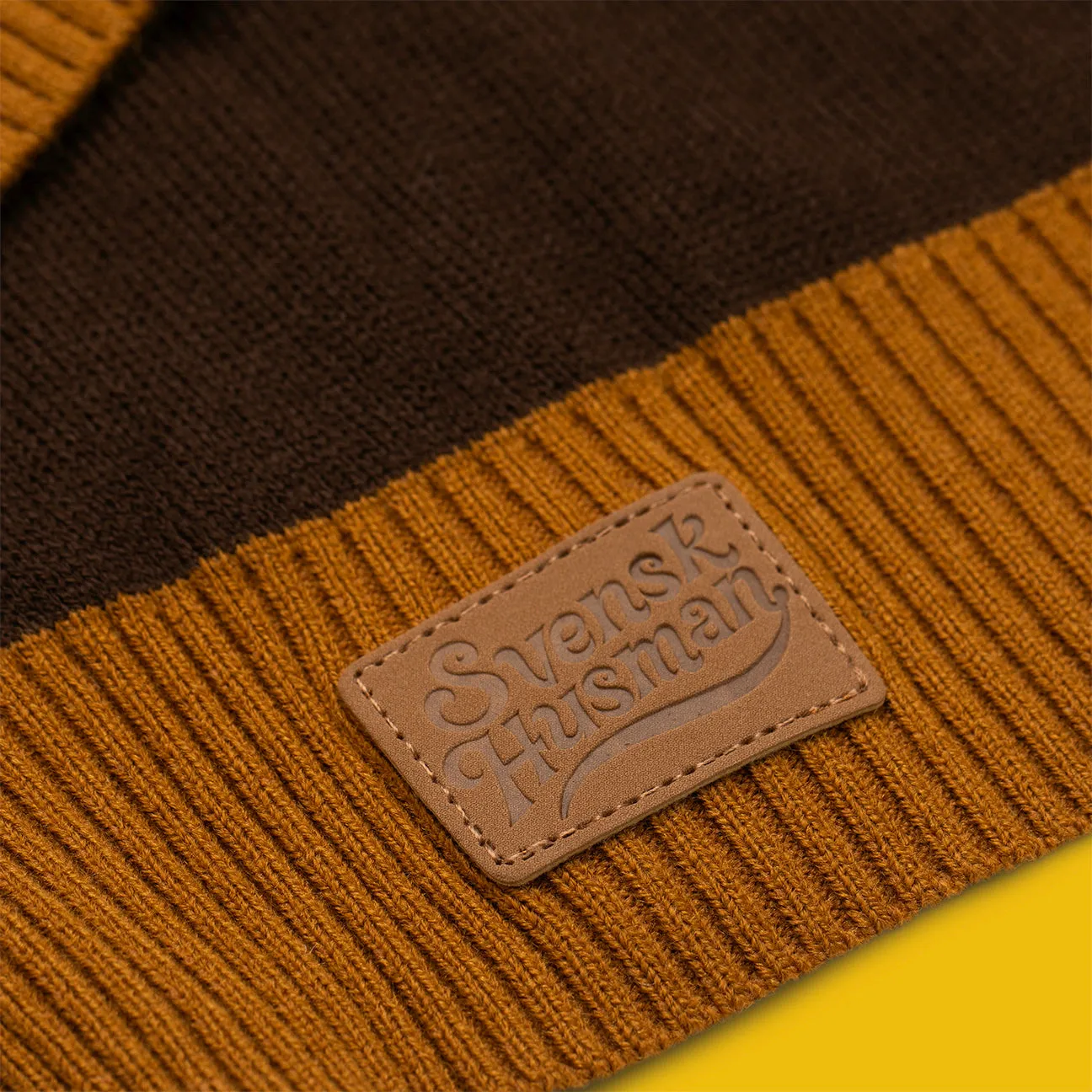 Svensk Husman Pettson bager julesweater herre brun