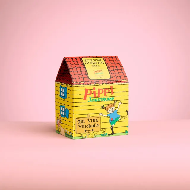 Svensk Husman Pippi børnesokker 3-pak Villa 31-34