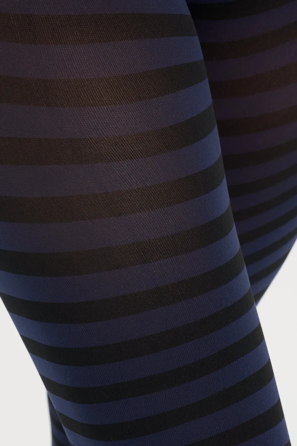 Moi Frida stripe strømpebukser navy str. 1-2