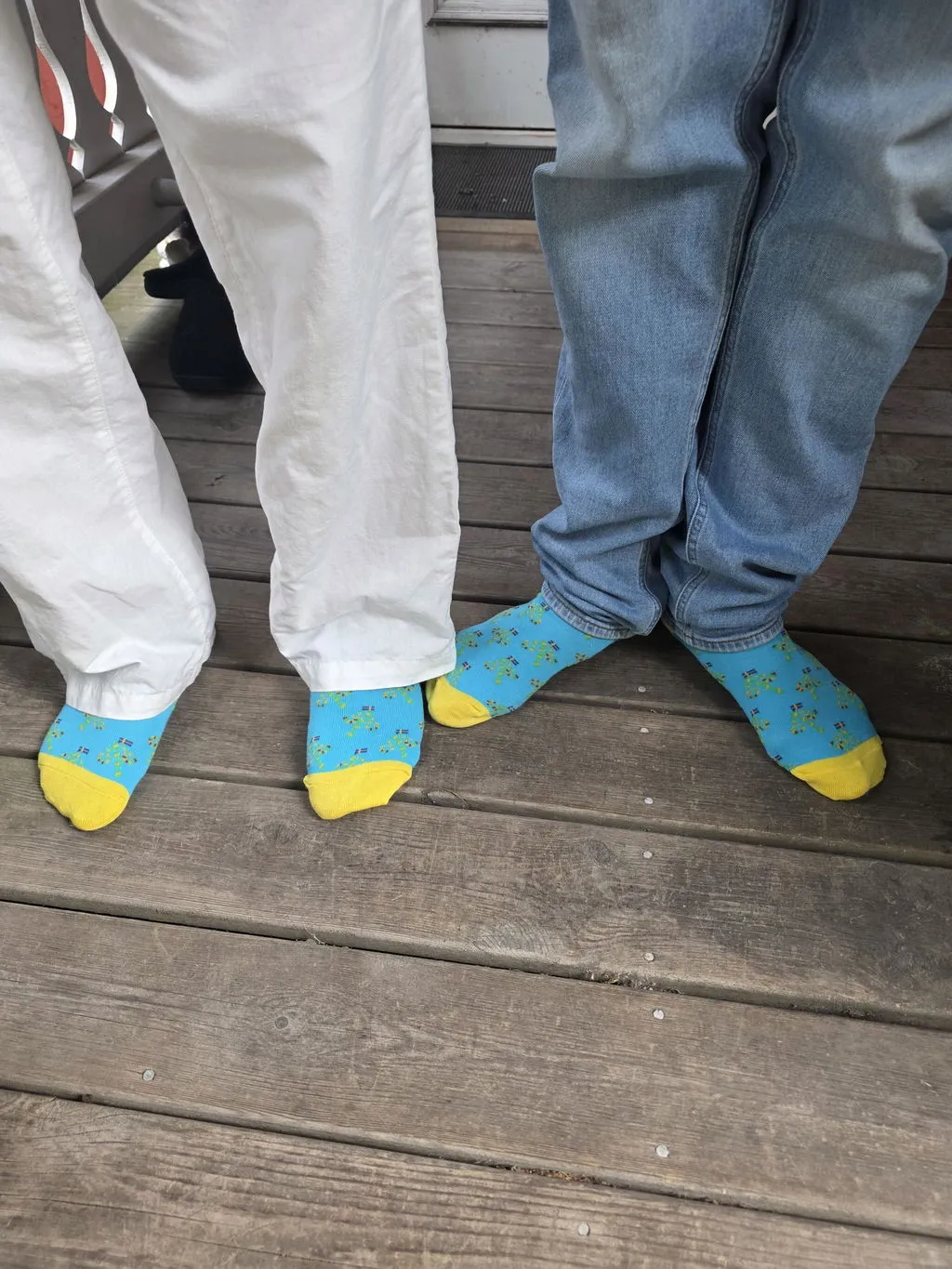 Svensk Husman Midsommer sokker bomuld