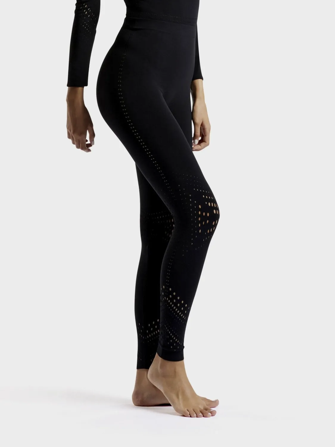 Fogal Wadim leggings sort M-L – seamless high-waist