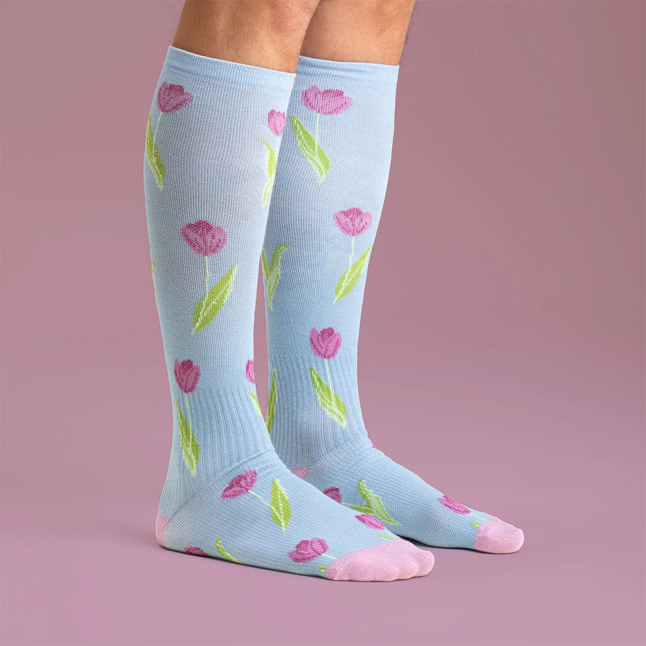 Svensk Husman Tulpan støttestrømper 36-40 mild