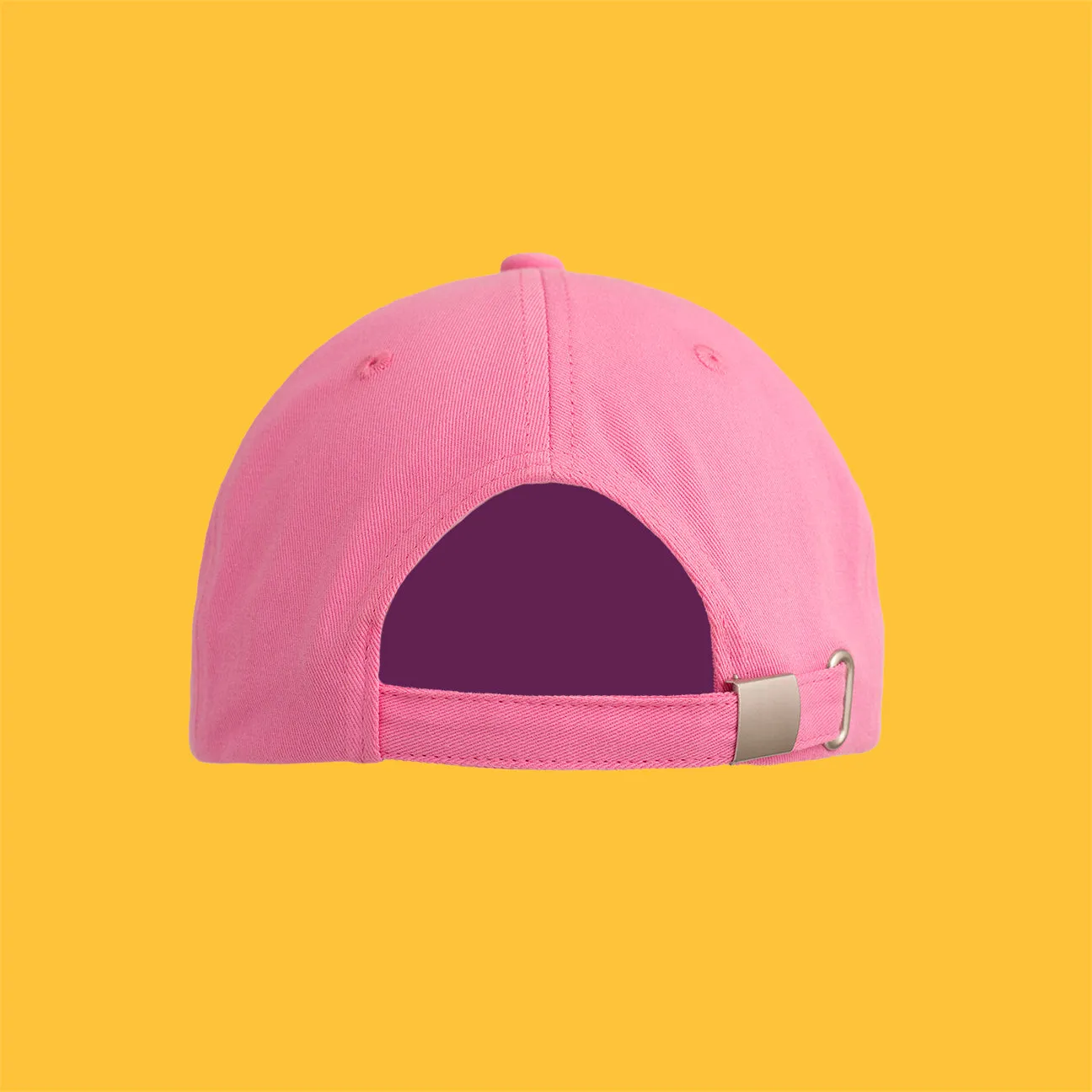 Svensk Husman Semla kasket pink bomuld justerbar