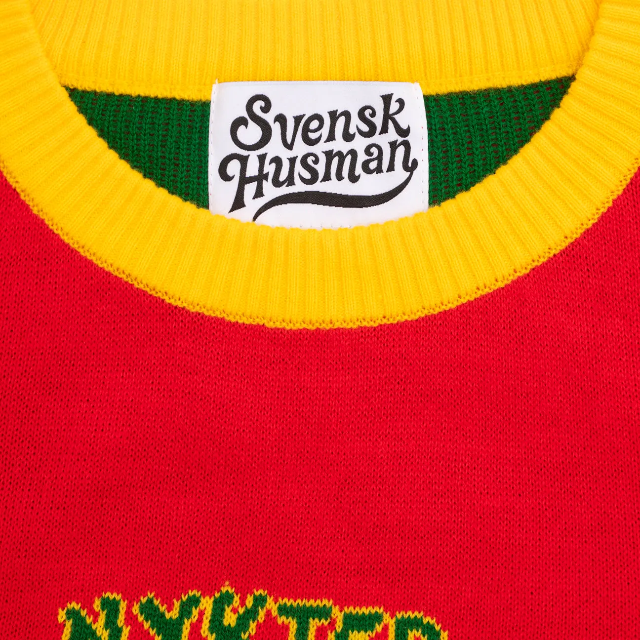 Svensk Husman Ædru i morges juletrøje dame L sjov
