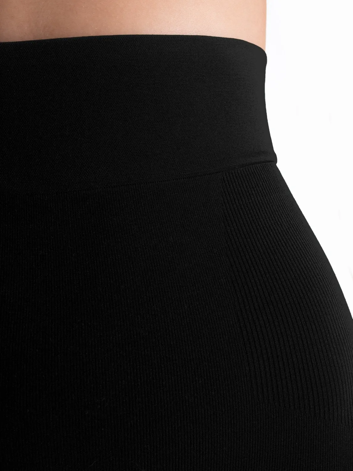 Fogal Uma shaping shorts høj talje sort formende