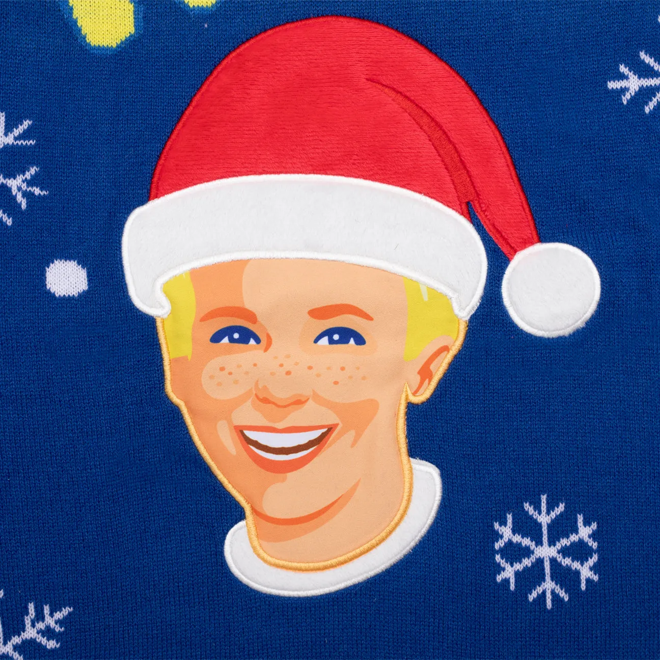 Svensk Husman Julesweater Kalles Kaviar herre akryl