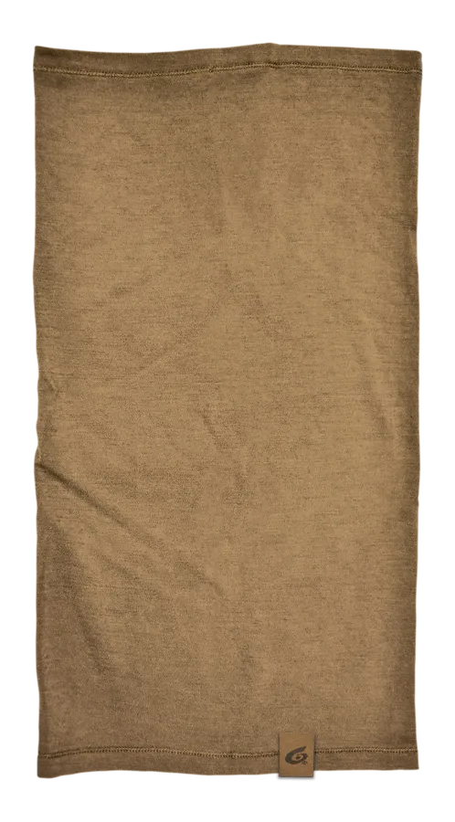 Point6 Single Layer Long Gaiter halsedisse sort merino